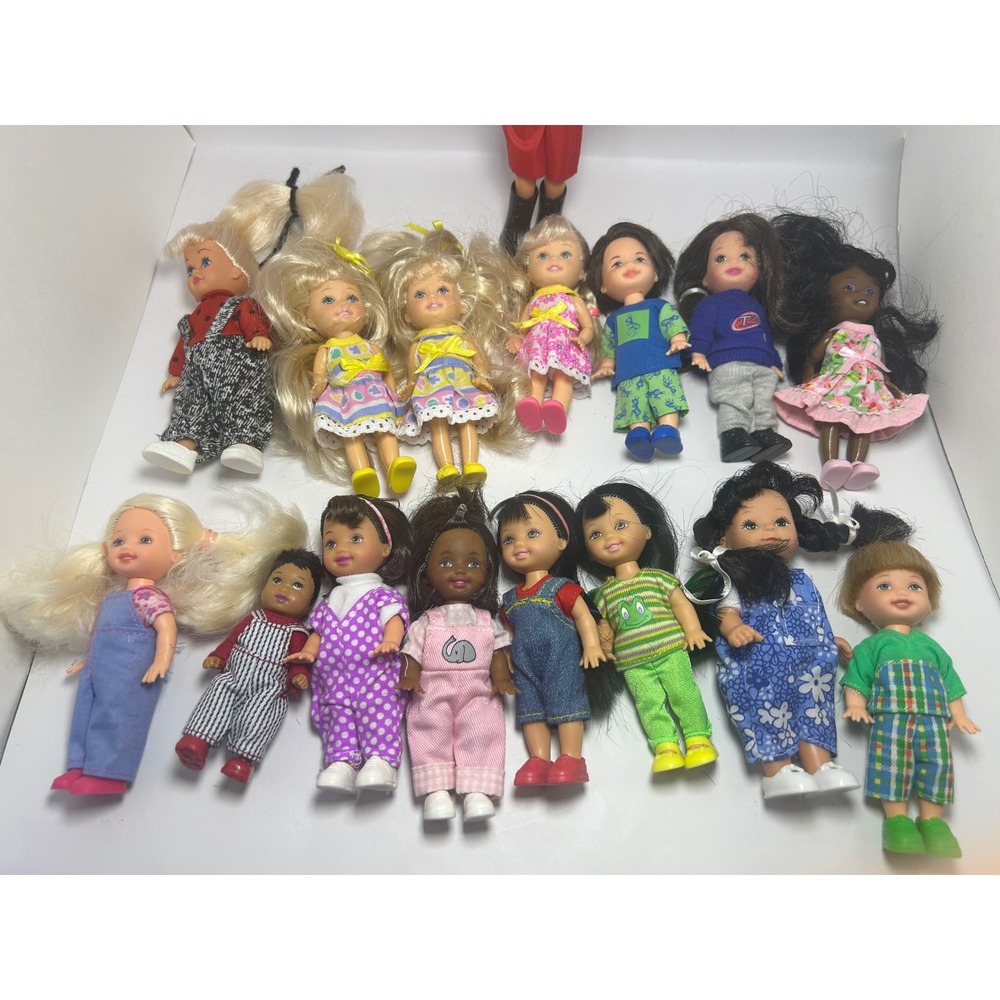 Vintage Mattel Kelly Barbie Friends and Simba Doll Lot of 17 with Accessories - Picture 2 of 16